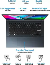 ASUS Vivobook Pro 14 OLED (2021) Ryzen 7 Octa Core 5800H - 16 GB/512 GB SSD - Master