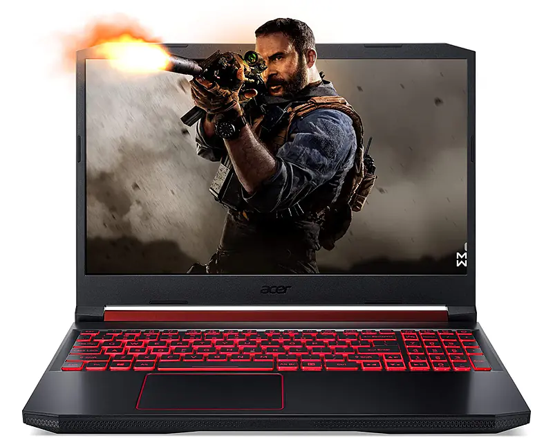 Acer Nitro 5 Intel Core i5-9300H 15.6-inch Full HD 1920 x 1080 Display Thin and Light Gaming Laptop (8GB/1TB+256GB SSD/Windows 10 Home/GTX 1650 Graphics/Obsidian Black/2.3 kgs),AN515-54 - Master