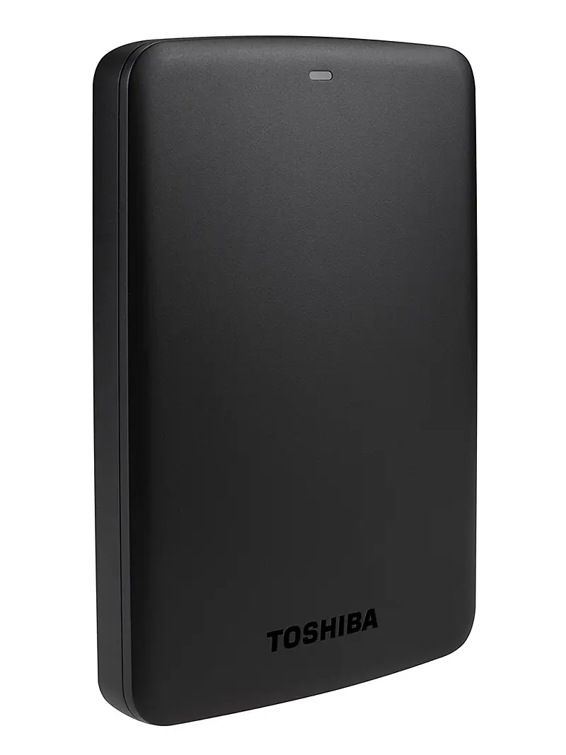 Toshiba Canvio Basics 1TB Portable External Hard Drive 2.5 Inch USB 3.0 - Black - HDTB310EK3AA(used) - Master