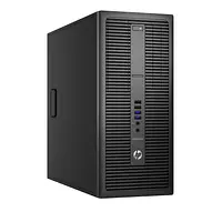 HP EliteDesk 800 G1 Desktop Computer PC (Intel Core i7 4th Gen Processor| 8 GB RAM| 500 GB HDD| Windows 10 Pro| MS Office| Intel HD Graphics| USB| VGA), Black - Master