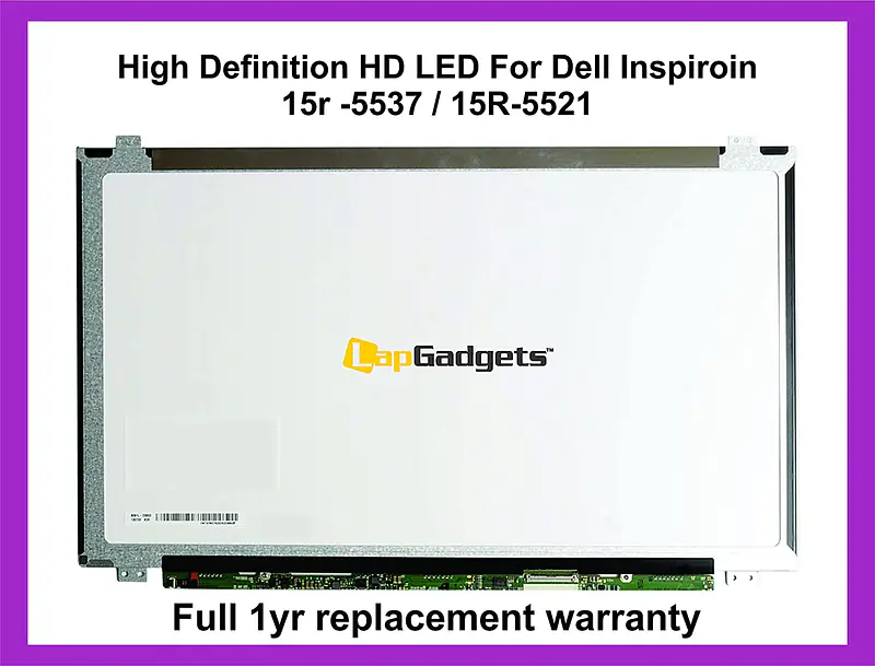 Lap Gadgets Replacement Screen for Dell INSPIRON 15 3521 15.6 HD Slim LED - Master