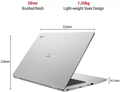ASUS Chromebook Celeron Dual Core - 4 GB/64 GB EMMC Storage - Master