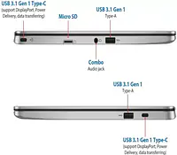 ASUS Chromebook Celeron Dual Core - 4 GB/64 GB EMMC Storage - Master