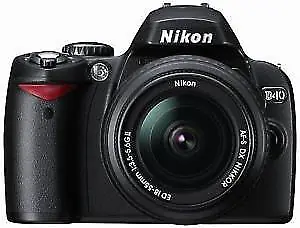 Used Nikon D40 6.1MP Digital SLR Camera - Master
