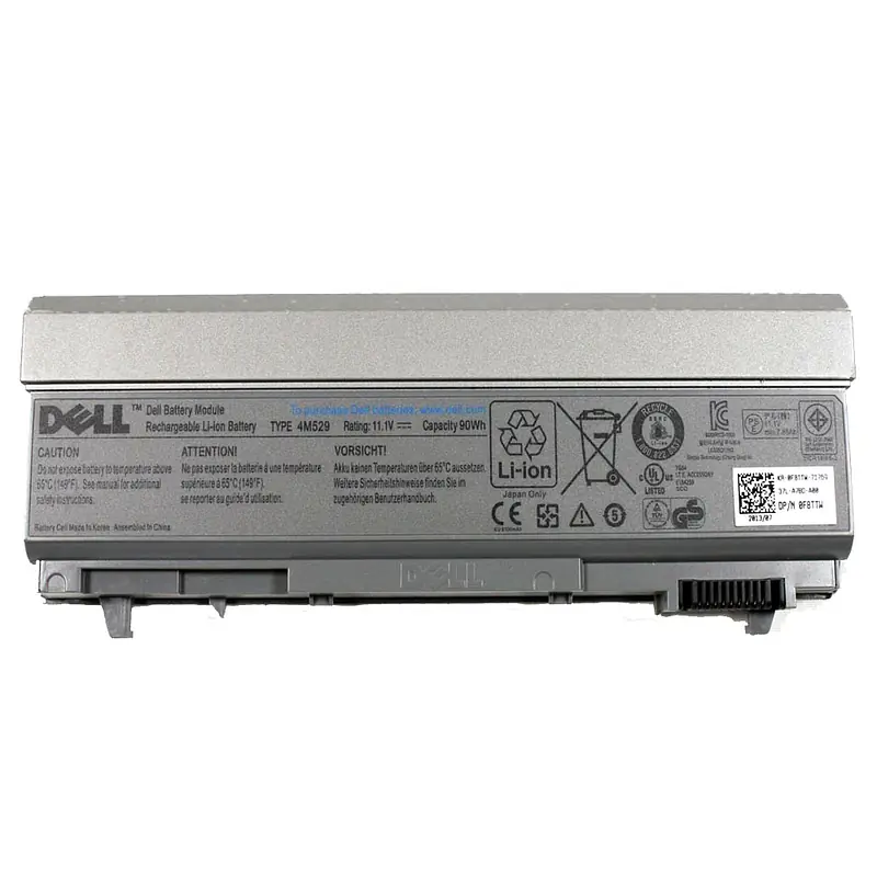 DELL LAT E6400/6500 9CELL BATTERY-C2072/F8TTW - Master