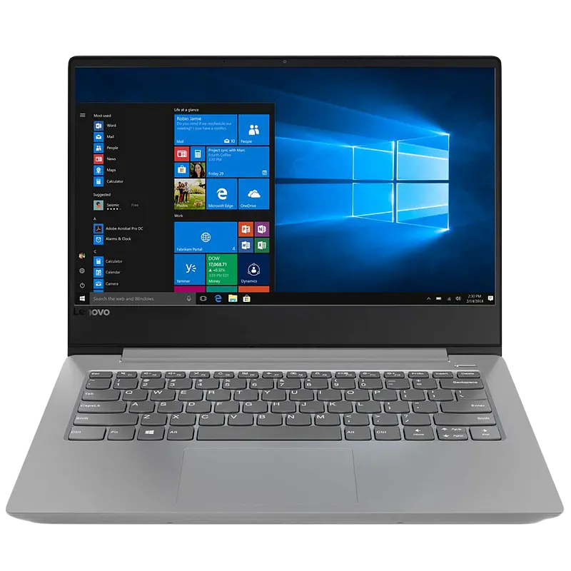 Lenovo Ideapad 330s Intel Core I3 7th Generation14-inch FHD Thin & Light Laptop (4GB RAM / 1TB HDD/Windows 10 Home/Microsoft Office Home and Student 2019 / Platinum Grey / 1.6kg), 81F401JHIN - Master