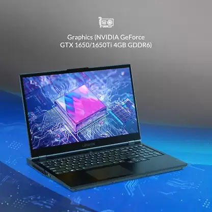 Lenovo Legion 5 AMD Ryzen 5 Hexa Core 4600H - (8 GB/512 GB SSD/Windows 10 Home/4 GB Graphics/NVIDIA GeForce GTX 1650/120 HZ) 5 15ARH05 Gaming Laptop  (15.6 inch, Phantom Black, 2.3 kg) - Master