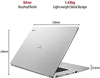 ASUS Chromebook Celeron Dual Core - (4 GB/64 GB EMMC Storage/Chrome OS) C523NA-BR0300 Thin and Light Laptop - Master