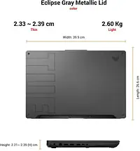 ASUS ASUS TUF Gaming Ryzen 7 16 GB/512 GB SSD FA766IC-HX005T  Gaming Laptop - Master