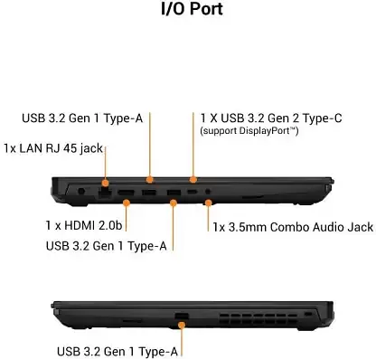 ASUS ASUS TUF Gaming Ryzen 7 16 GB/512 GB SSD FA766IC-HX005T  Gaming Laptop - Master