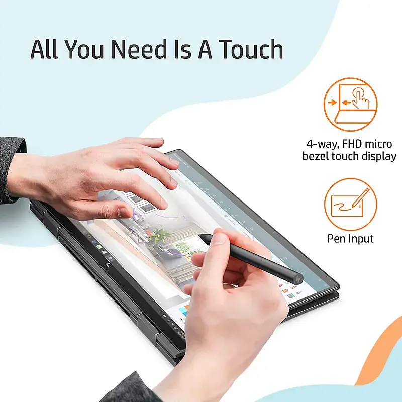 New HP Envy x360 3rd Gen Ryzen 5 4500U/8GB/512GB SSD - Master