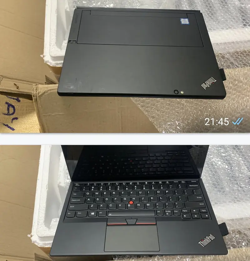 Upto i7 laptop Lenovo X1 Tablet Touch Intel Core M7 6Y75 8GB 256GB SSD 12" W10P - Master