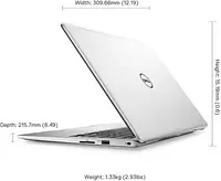 DELL Inspiron Intel Core i5 10th Gen 10210U - (8 GB/SSD/512 GB SSD/Windows 10 Home) Inspiron 7490 Thin and Light Laptop  (14 inch, Silver, 1.45 kg, With MS Office) - Master