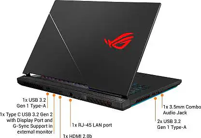 ASUS ROG Strix Scar 17 Core i9 10th Gen - 32 GB/2 TB SSD G732LXS-HG059T - Master