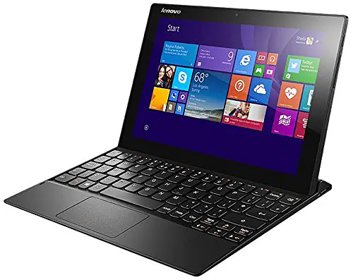 Lenovo 80HV004SIN 10.1-inch Laptop (Atom_z3735f/2GB/32GB/Windows 8.1), Black unbox - Master