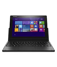 Lenovo 80HV004SIN 10.1-inch Laptop (Atom_z3735f/2GB/32GB/Windows 8.1), Black unbox - Master
