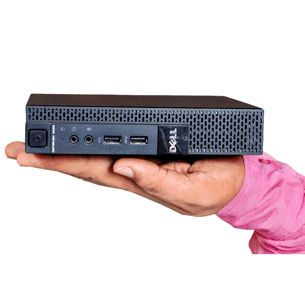 (Refurbished) Dell Optiplex 3020 Mini PC (Intel Core I5 4th gen, 8 GB RAM, 256 GB SSD, Windows 10 Pro, MS Office, HD Graphics, USB, Ethernet,VGA), Black - Master