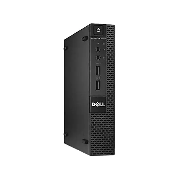 (Refurbished) Dell Optiplex 3020 Mini PC (Intel Core I5 4th gen, 8 GB RAM, 256 GB SSD, Windows 10 Pro, MS Office, HD Graphics, USB, Ethernet,VGA), Black - Master