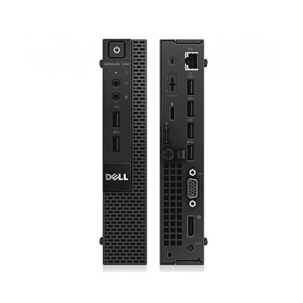 (Refurbished) Dell Optiplex 3020 Mini PC (Intel Core I5 4th gen, 8 GB RAM, 256 GB SSD, Windows 10 Pro, MS Office, HD Graphics, USB, Ethernet,VGA), Black - Master