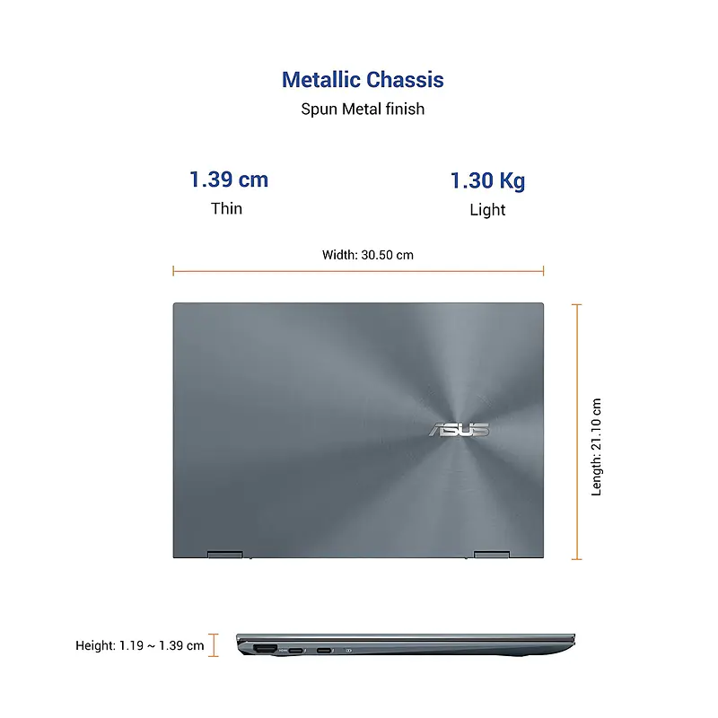 ASUS ZenBook Flip 13 OLED i5 11th Gen, 8GB/512GB SSD UX363EA-HP501TS - Master