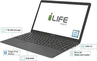 LifeDigital Zed Series Intel Core i3 5th Gen 5005U - (8 GB/HDD/1 TB HDD/DOS) Zed Air CX3 Laptop  (15.6 inch, Silver, 2.01 kg) - Master
