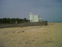 Sea Facing Palm Trees Beach House  1 ACRE Farm House East Coast Road Nemmeli  Ecr On Beach best dream house property - Master