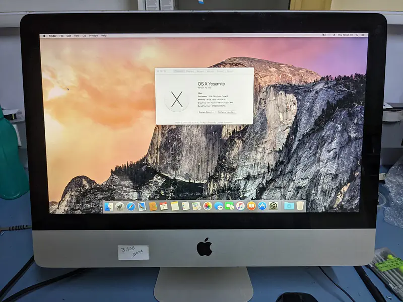 Apple iMac Core i3 (8th Gen) (8 GB DDR4/1 TB/Mac OS Mojave/2 GB GDDR5/21.5 Inch Screen/MRT32HN/A)  (Silver, 450 mm x 528 mm x 175 mm, 5.66 kg) - Master