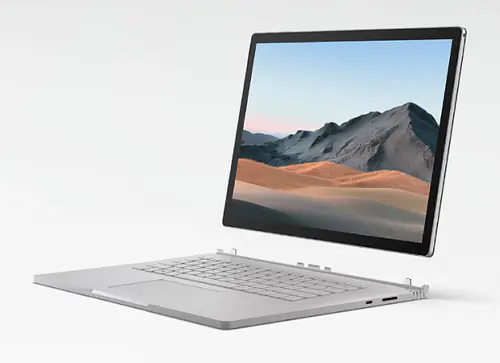 MICROSOFT Surface Book 2 Intel Core i7 8th Gen 8650U - (16 GB/512 GB SSD/Windows 10 Pro/2 GB Graphics) 1832 2 in 1 Laptop  (13.5 inch, Silver, 1.64 kg) - Master