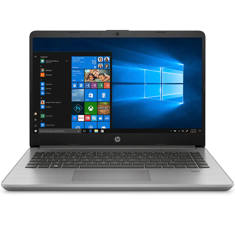 New HP 340s G7 Notebook 9EJ97PA i5-1035U 8GB DDR4 RAM 512GB SSD DOS - Master
