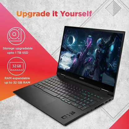 HP Omen Core i7 10th Gen - 16 GB/1 TB SSD 15-ek0024TX - Master