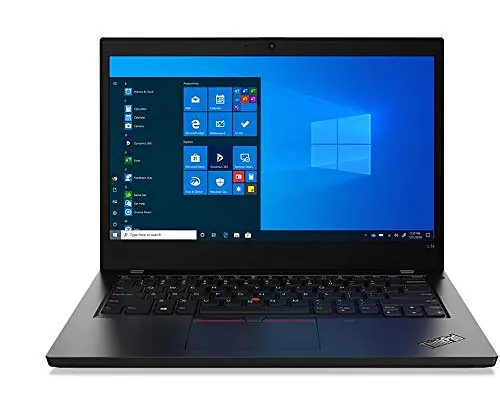 Lenovo Thinkpad L14 Intel Core i5 10th Gen Display 35.56 cm (14-inch) HD Thin and Light Laptop (8GB RAM/ 500GB HDD/Black/ 1.65 kg), 20U1A005IG - Master