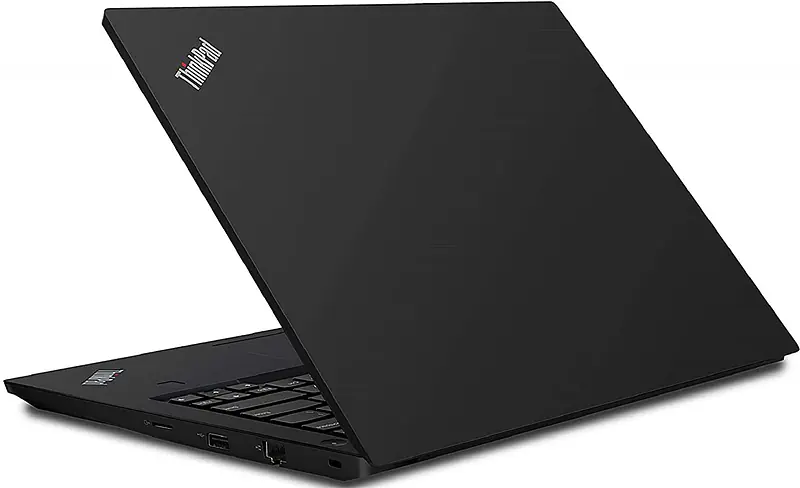 Lenovo ThinkPad E490 Intel Core i5 8th Gen 14-inch Thin and Light Laptop (8GB RAM/ 256GB SSD/Windows 10 Professional/Black/ 1.75 kg), 20N8S05Q00 1TB External Hard Drive - Master