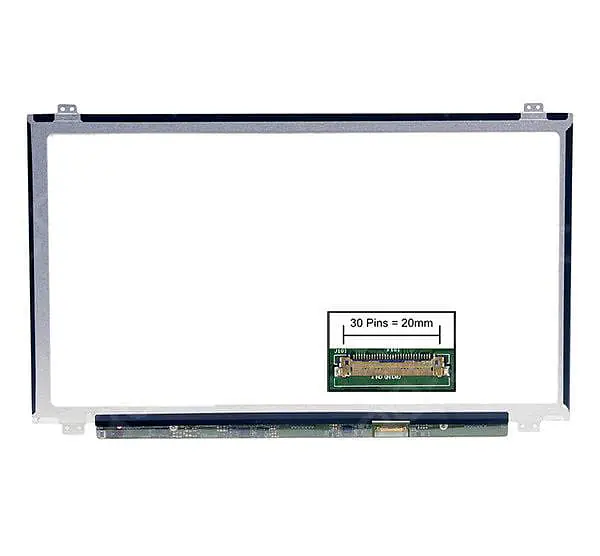Dell original Laptop Screen 15.6' 30 pin WXGAHD LCD LED Widescreen 53MPX - Master