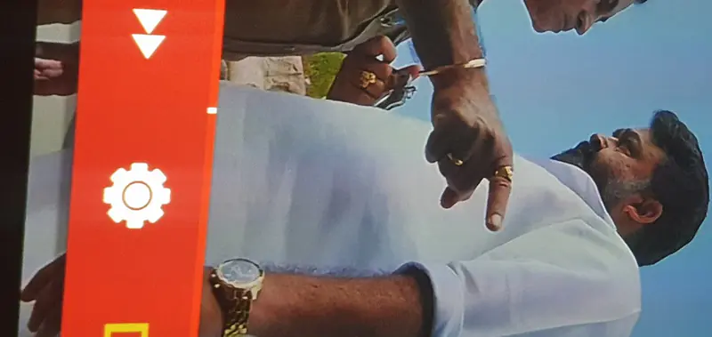 Tissot gold watch chronograph model by actor Mohan Kumar - Master