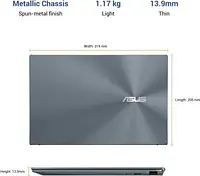 ASUS ZenBook 14 Intel Core i5 10th Gen 1035G1 - (8 GB/512 GB SSD/Windows 10 Home) UX425JA-BM076TS Thin and Light Laptop  (14 inch, Pine Grey, 1.17 kg, With MS Office) - Master