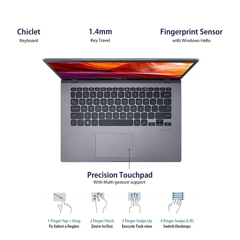 ASUS VivoBook 14 i5-1035G1 10th Gen 8GB RAM/1TB HDD - Master