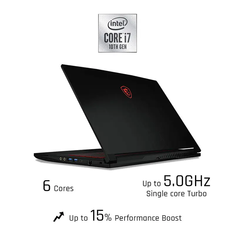 MSI GF65 THIN 10SDR DDR IV 8GB*2 (2666MHz) 512GB NVMe PCIe SSD - Master
