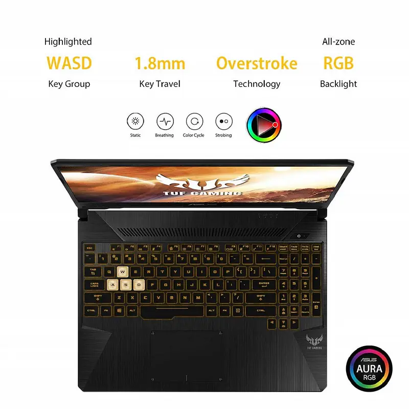 ASUS TUF Gaming FX505DV 15.6" 16GB RAM/512GB NVMe SSD - Master