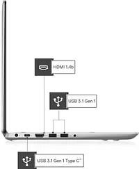 DELL Inspiron 3000 Intel Core i3 10th Gen 1005G1 - (8 GB/HDD/1 TB HDD/Windows 10 Home) Insprion 3593 Laptop  (15.6 inch, Silver, 2.2 kg, With MS Office) - Master