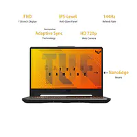 ASUS TUF Gaming A15 Laptop 15.6" FHD 144Hz Ryzen 7 4800H, GTX 1660Ti 6GB GDDR6 Graphics (16GB RAM/1TB HDD + 256GB NVMe SSD - Master