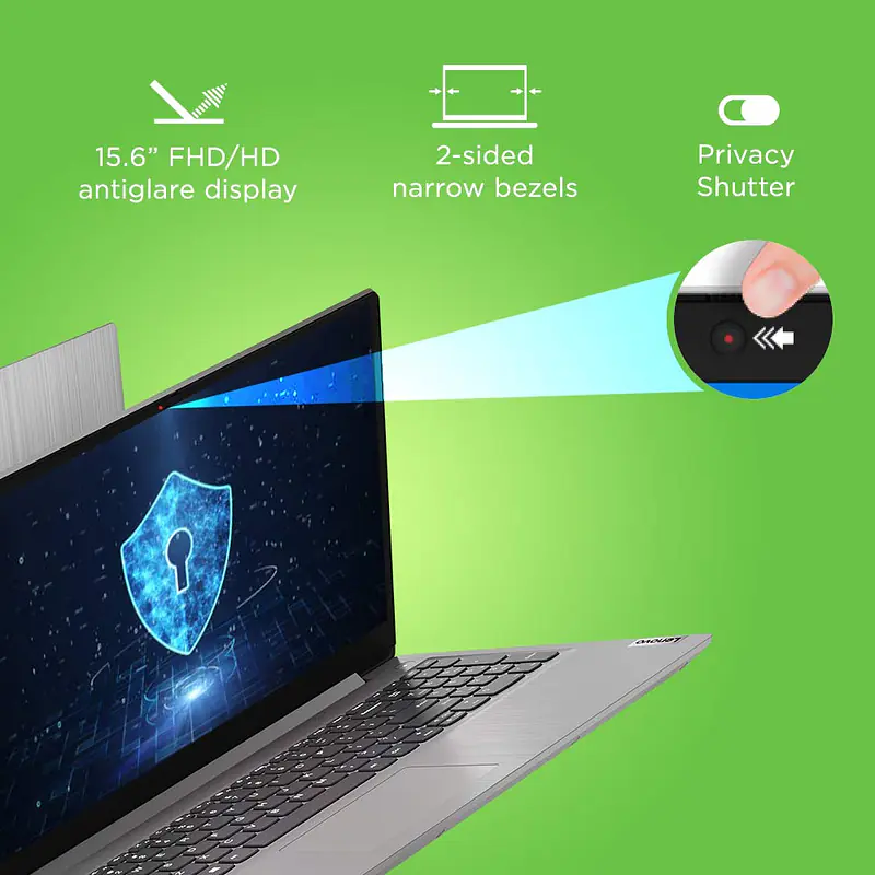 Lenovo Ideapad Slim 3 AMD Athlon Silver 3050U 15.6 inch HD Thin and Light Laptop (4GB/1TB HDD) UNBOX. - Master