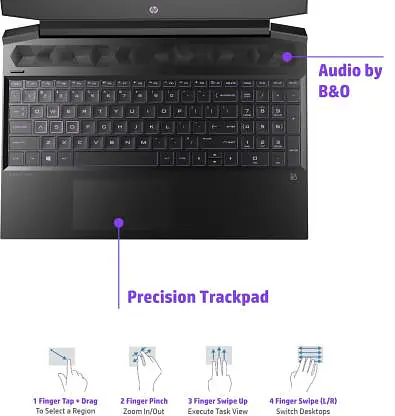 HP Pavilion Ryzen 7 Quad Core 3750H - (8 GB/1 TB HDD/128 GB SSD/Windows 10 Home) UNBOX - Master