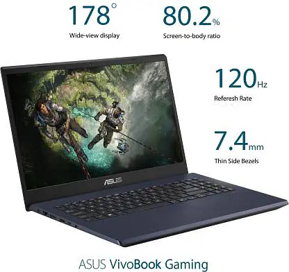 Asus VivoBook Gaming Core i7 9th Gen - (16 GB + 32 GB Optane/512 GB SSD/Windows 10 (UNBOX) - Master