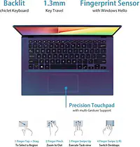 ASUS VivoBook 14 Intel Core i5 10th Gen 10210U - (8 GB/1 TB HDD/256 GB SSD/Windows 10 Home) X412FA-EK511T Thin and Light Laptop  (14 inch, Transparent Silver, 1.50 kg) - Master