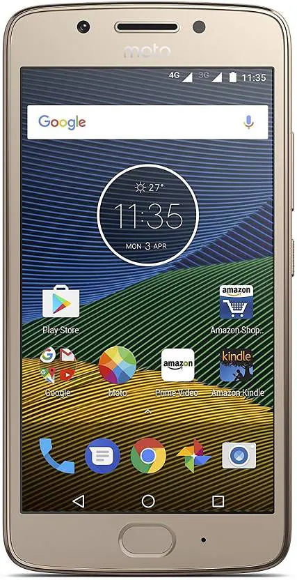 Moto G5 (Fine Gold, 16 GB)  (3 GB RAM ) UNBOX - Master