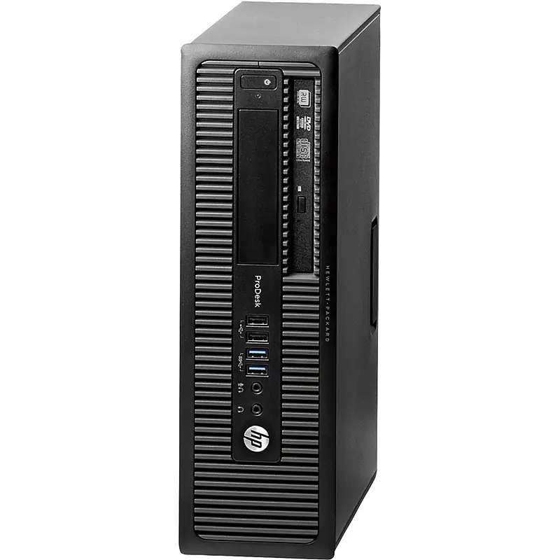 HP EliteDesk 800 G1-SFF, Intel Core i5-4570 3.2GHz, 8GB RAM, 500GB Hard Drive, DVD, Windows  Pro 64Bit (Cerfified Refurbished) - Master