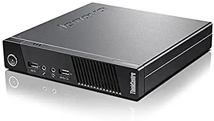 (Refurbished) Lenovo Thinkcentre m93p High Performance Mini PC (Core I7 4th gen, 8 GB RAM, 256 GB SSD, Windows 10 Pro, MS Office|Intel HD Graphics|USB, Ethernet,VGA|PAN India Warranty), Black - Master