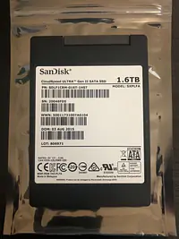 SanDisk CloudSpeed Ultra 800GB 2.5" SATAIII Internal Solid State Drive SDLFOCAM-800G-1HA1 - Master