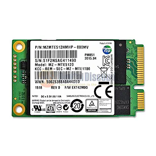 MSATA 512GB Solid State Drives - Master