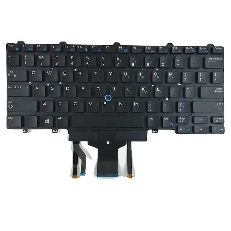 Dell Latitude E7450 Backlit Laptop Genuine Keyboard-D19TR - Master